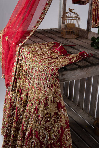 Royal Elegance in Red (CaLL FOR PRICE AND DETAILS)